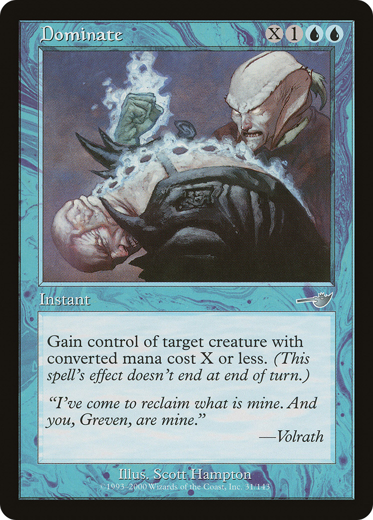 Dominate (NMS-031) [Nemesis] Foil MTG Single Wizards of the Coast