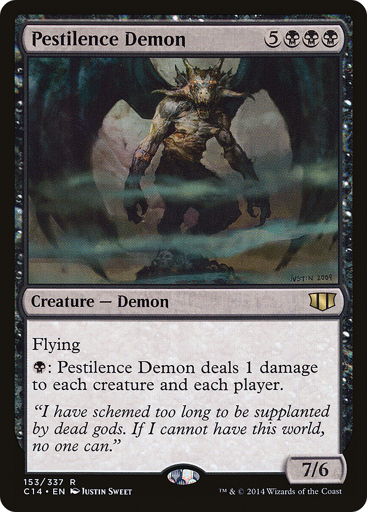 Pestilence Demon (C14-153) [Commander 2014] MTG Single Wizards of the Coast