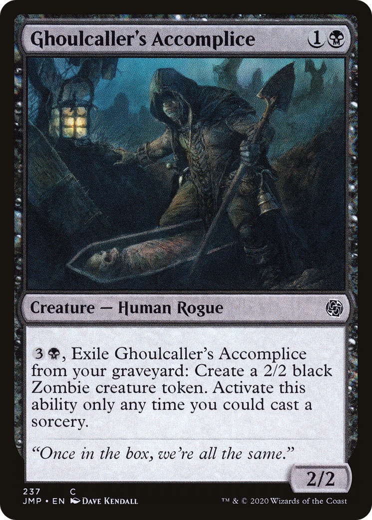 Ghoulcaller's Accomplice (JMP-237) [Jumpstart] MTG Single Wizards of the Coast