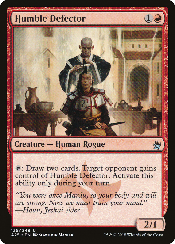 Humble Defector (A25-135) [Masters 25] MTG Single Wizards of the Coast