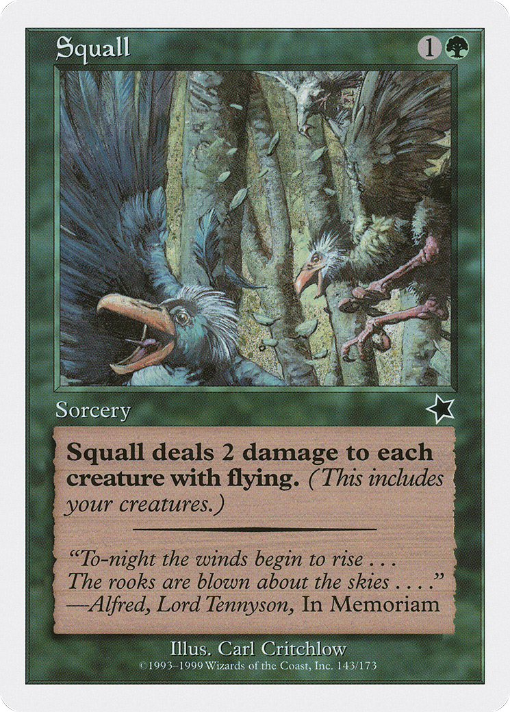 Squall (S99-143) [Misc] Starter 1999 MTG Single Wizards of the Coast