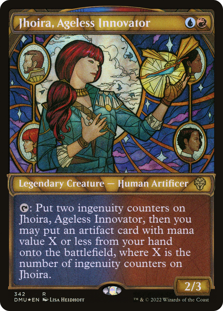 Jhoira, Ageless Innovator (DMU-342) [Dominaria United] (Showcase) Foil MTG Single Wizards of the Coast