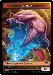 Copy // Gremlin Double-Sided Token [Tokens] Modern Horizons 3 Tokens MTG Single Magic: The Gathering