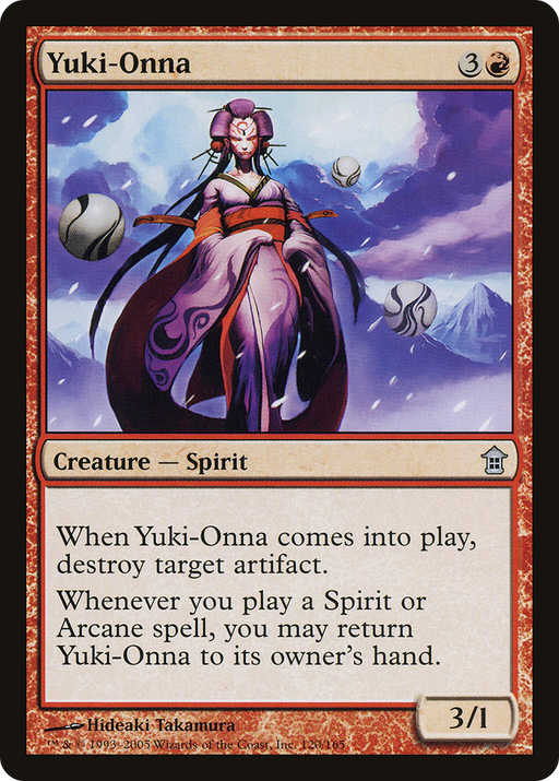 Yuki-Onna (SOK-120) [Saviors of Kamigawa] MTG Single Wizards of the Coast