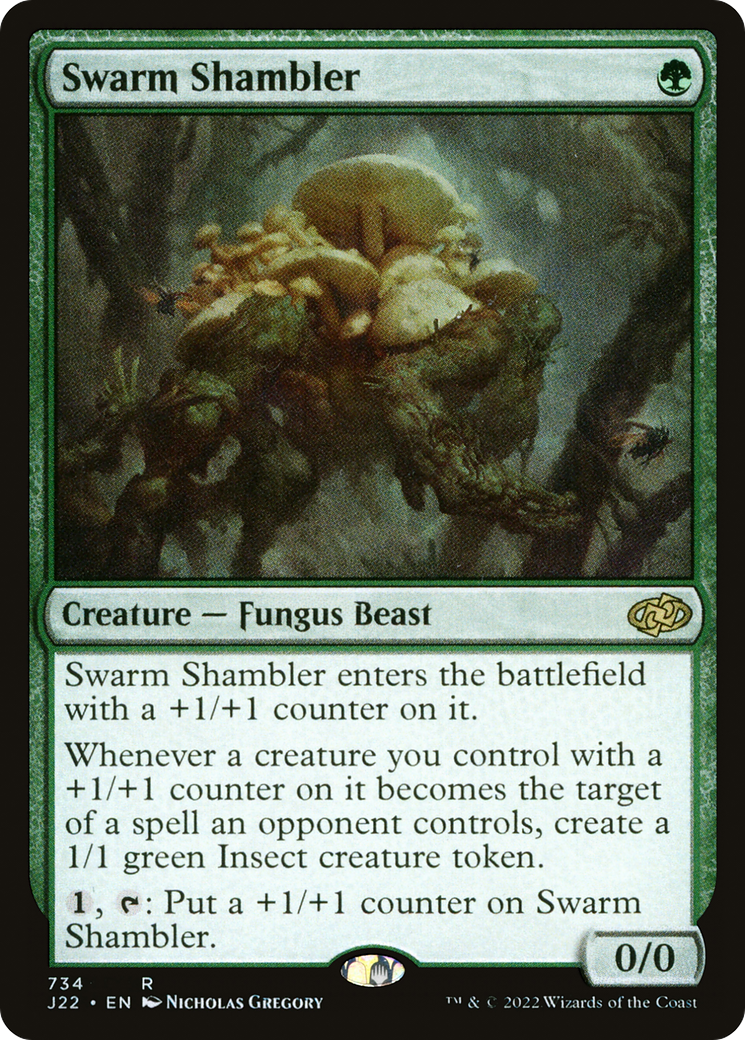 Swarm Shambler (J22-734) [Jumpstart 2022] MTG Single Wizards of the Coast