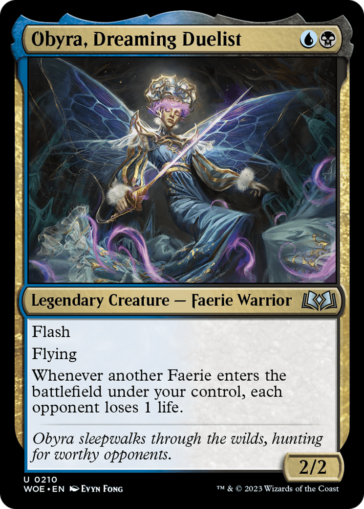 Obyra, Dreaming Duelist [Wilds of Eldraine] MTG Single Magic: The Gathering