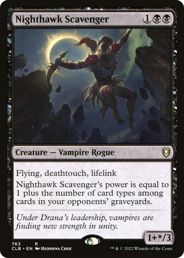 Nighthawk Scavenger (CLB-763) [Commander Legends: Battle for Baldur's Gate] MTG Single Wizards of the Coast
