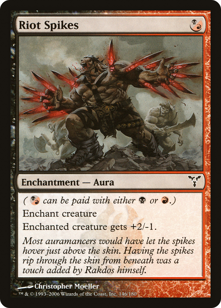 Riot Spikes (DIS-146) [Dissension] Foil MTG Single Wizards of the Coast