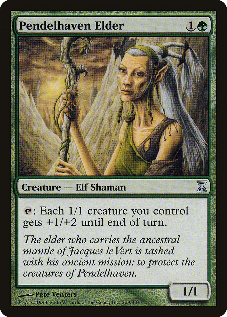 Pendelhaven Elder (TSP-209) [Time Spiral] MTG Single Wizards of the Coast