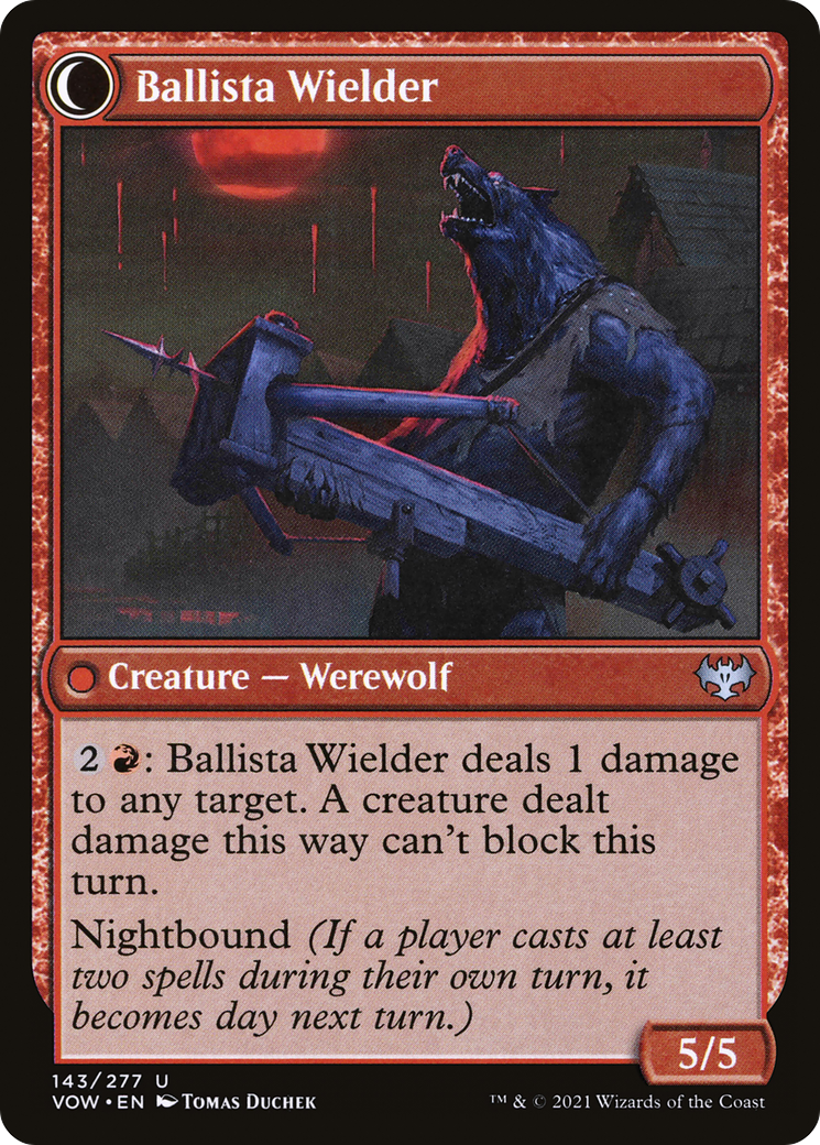 Ballista Watcher (VOW-143) [Innistrad: Crimson Vow] Foil MTG Single Wizards of the Coast