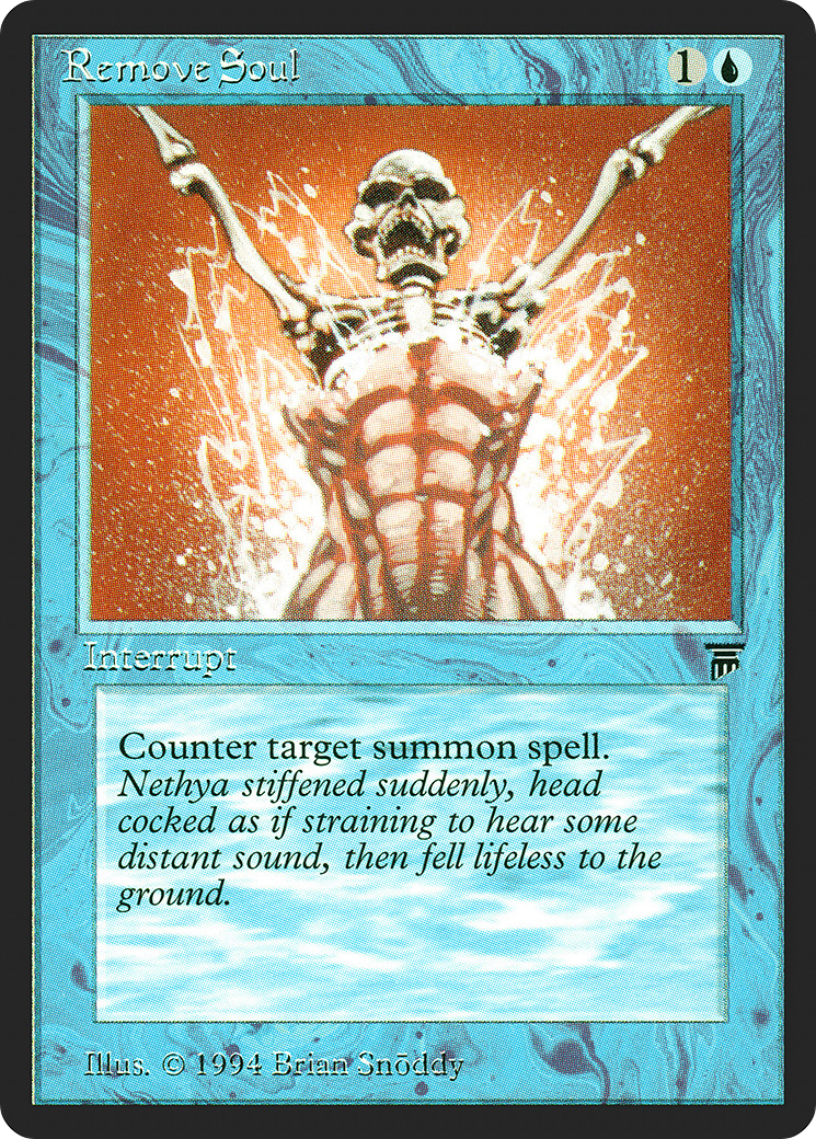 Remove Soul (LEG-) [Oldschool] Legends MTG Single Wizards of the Coast