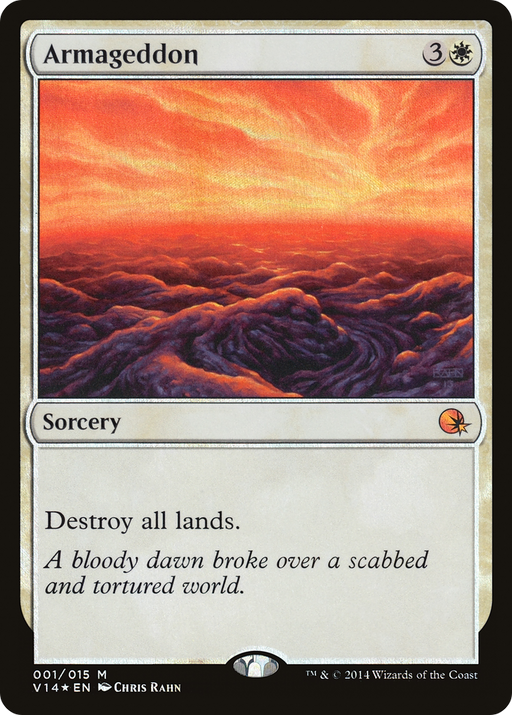 Armageddon (V14-001) [Misc] From the Vault: Annihilation Foil MTG Single Wizards of the Coast