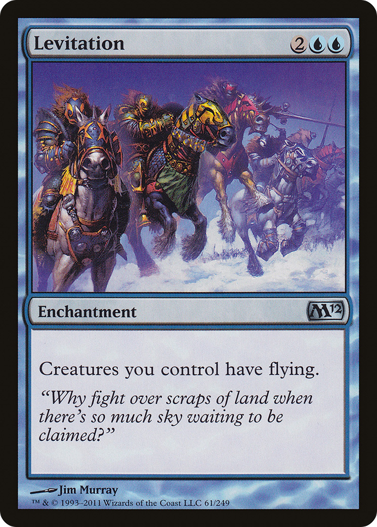 Levitation (M12-061) [Magic 2012] Foil MTG Single Wizards of the Coast