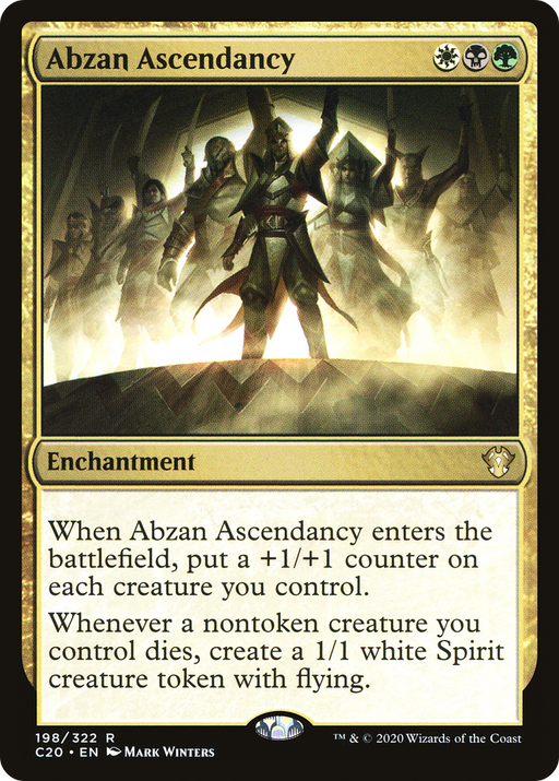Abzan Ascendancy [Commander 2020] MTG Single Magic: The Gathering