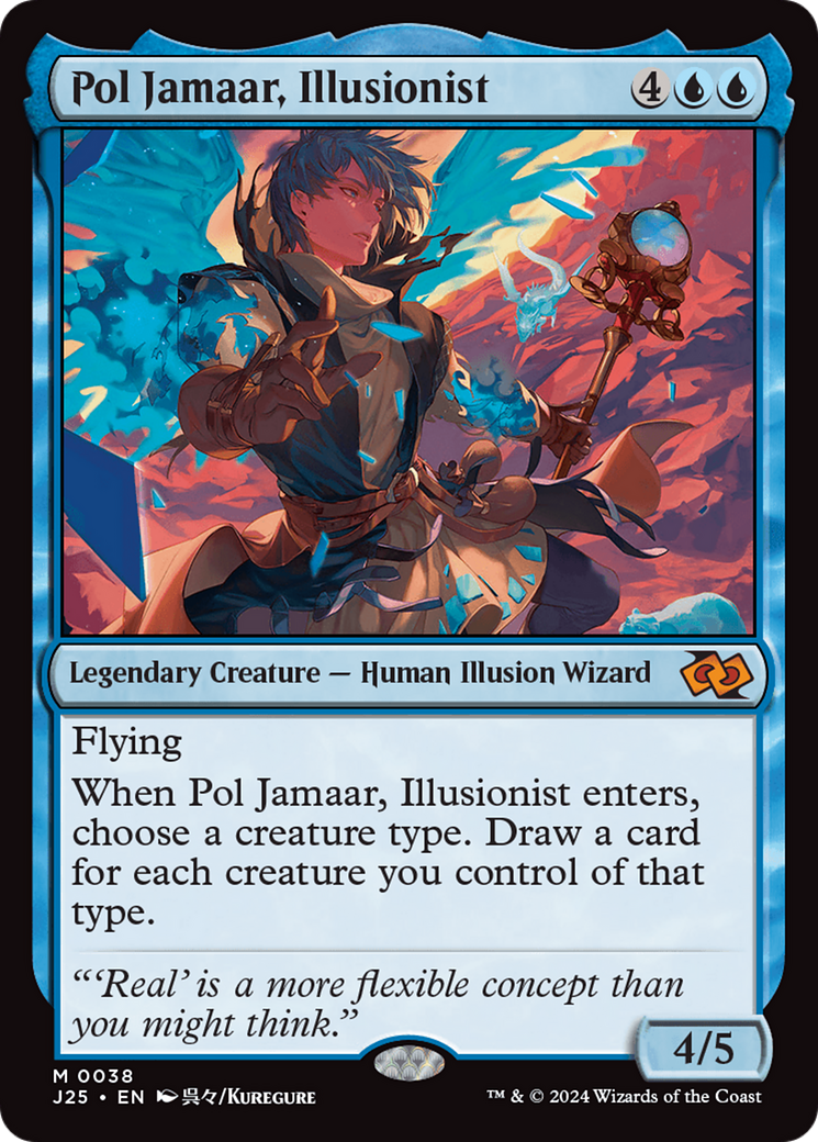 Pol Jamaar, Illusionist (Anime) (J25-038) [Foundations Jumpstart] MTG Single Wizards of the Coast