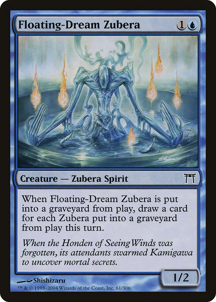 Floating-Dream Zubera (CHK-061) [Champions of Kamigawa] MTG Single Wizards of the Coast