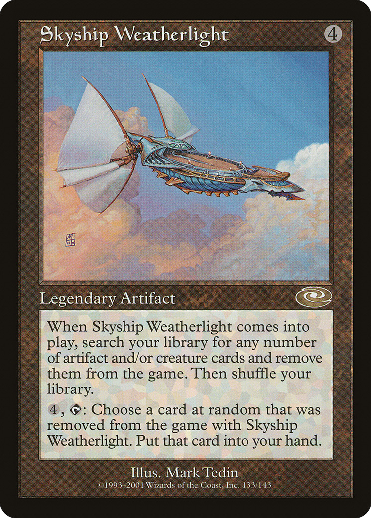 Skyship Weatherlight (PLS-133) [Planeshift] MTG Single Wizards of the Coast