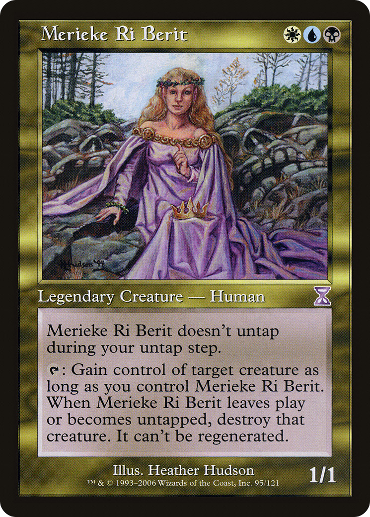 Merieke Ri Berit (TSB-095) [Time Spiral Timeshifted] Foil MTG Single Wizards of the Coast