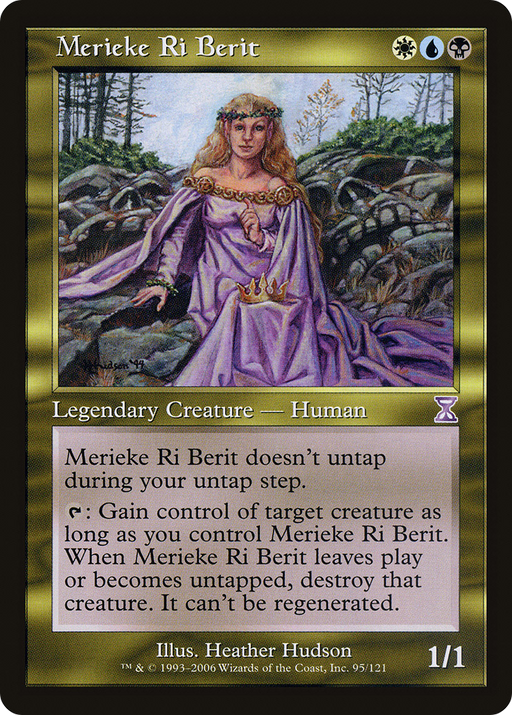 Merieke Ri Berit (TSB-095) [Time Spiral Timeshifted] Foil MTG Single Wizards of the Coast