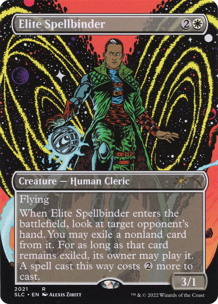 Elite Spellbinder (SLC-2021) [Secret Lair] Countdown Kit (Borderless) MTG Single Wizards of the Coast