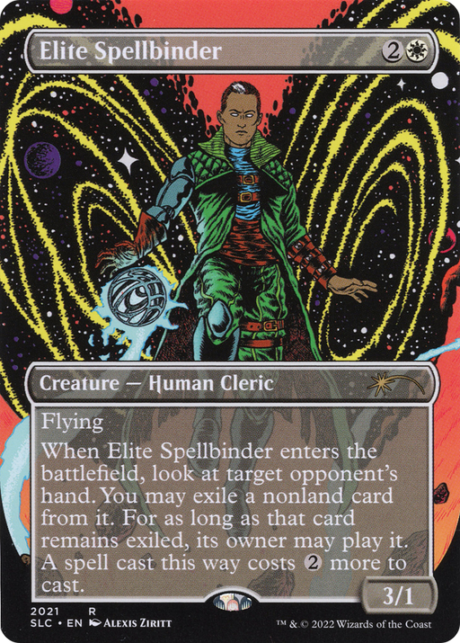 Elite Spellbinder (SLC-2021) [Secret Lair] Countdown Kit (Borderless) MTG Single Wizards of the Coast
