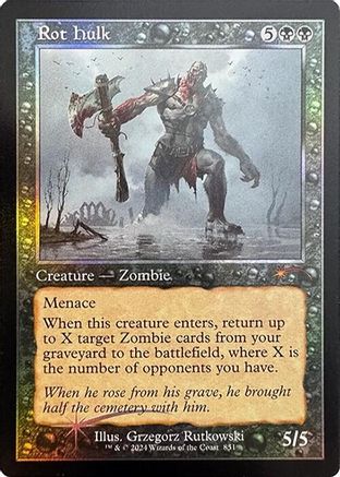 Rot Hulk (SLD-851) [Secret Lair] Drop Series Foil MTG Single Wizards of the Coast