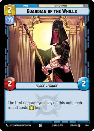 Guardian of the Whills (Foil) (560) [Legends of the Force] Foil Star Wars: Unlimited Single Disney
