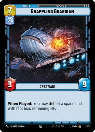 Grappling Guardian (Foil) (573) [Legends of the Force] Foil Star Wars: Unlimited Single Disney