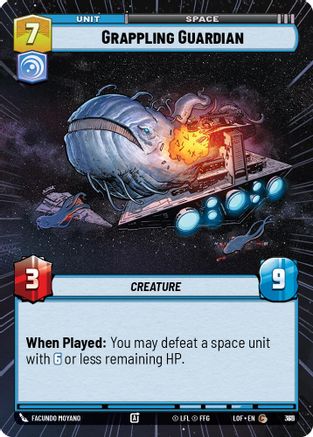 Grappling Guardian (Hyperspace Foil) (811) [Legends of the Force] Foil Star Wars: Unlimited Single Disney