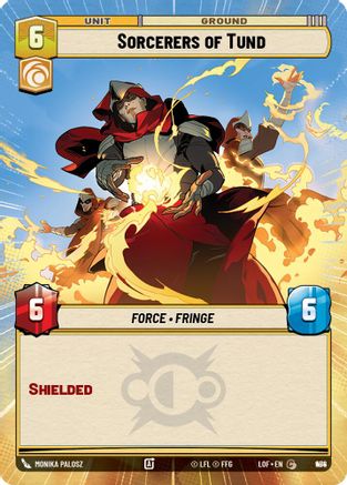 Sorcerers of Tund (Hyperspace Foil) (954) [Legends of the Force] Foil Star Wars: Unlimited Single Disney