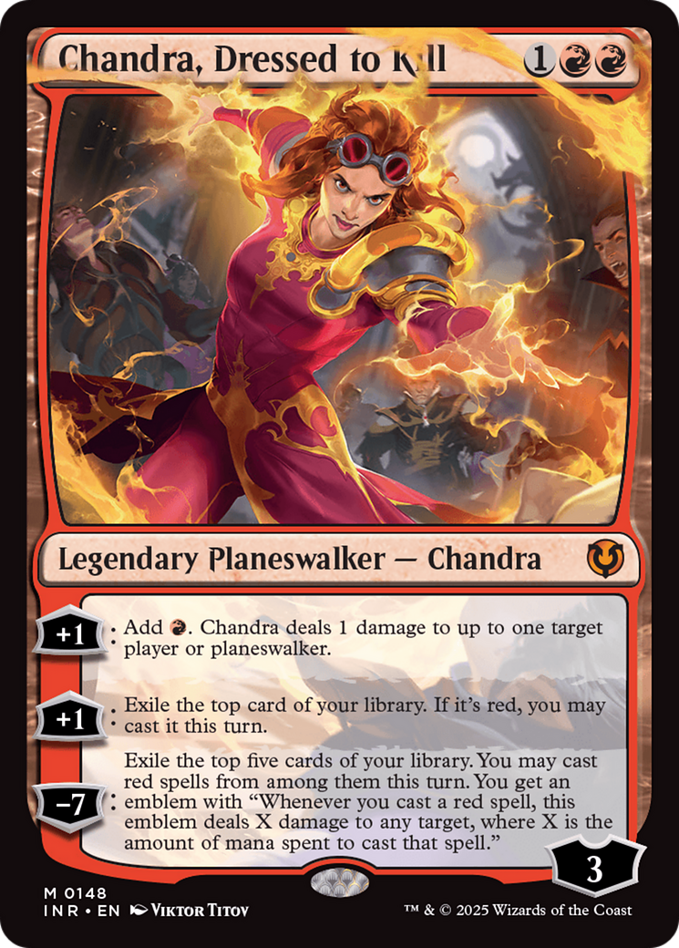 Chandra, Dressed to Kill (INR-148) [Innistrad Remastered] MTG Single Wizards of the Coast