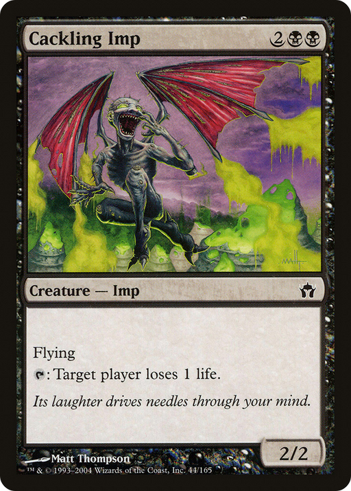 Cackling Imp (5DN-044) [Fifth Dawn] MTG Single Wizards of the Coast
