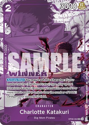 Charlotte Katakuri (Winner Pack 2025 Vol. 3) (OP08-062) [One Piece Promotion Cards] Foil One Piece Single Bandai