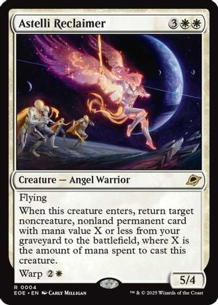 Astelli Reclaimer (EOE-004) [Edge of Eternities] Foil MTG Single Wizards of the Coast