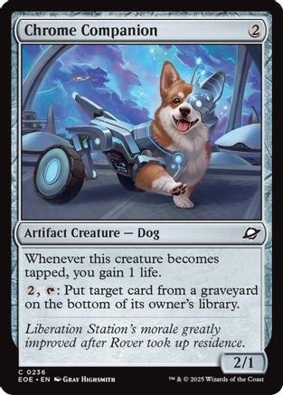 Chrome Companion (EOE-236) [Edge of Eternities] MTG Single Wizards of the Coast