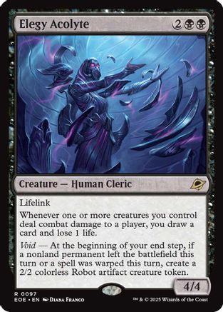 Elegy Acolyte (EOE-097) [Edge of Eternities] MTG Single Wizards of the Coast