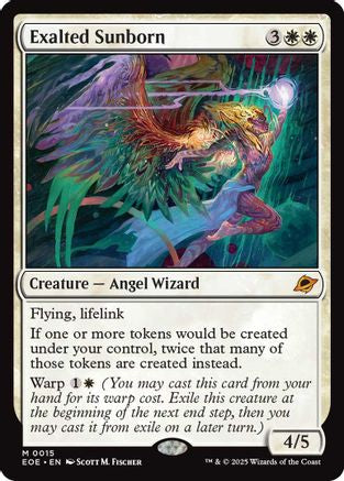 Exalted Sunborn (EOE-015) [Edge of Eternities] Foil MTG Single Wizards of the Coast