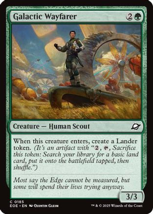 Galactic Wayfarer (EOE-185) [Edge of Eternities] Foil MTG Single Wizards of the Coast