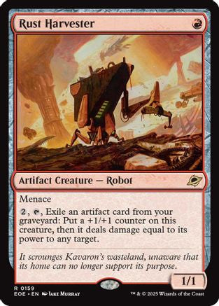 Rust Harvester (EOE-159) [Edge of Eternities] Foil MTG Single Wizards of the Coast