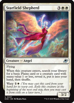 Starfield Shepherd (EOE-037) [Edge of Eternities] Foil MTG Single Wizards of the Coast