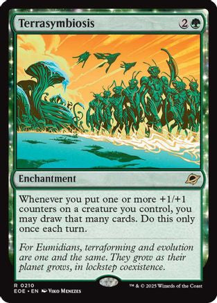 Terrasymbiosis (EOE-210) [Edge of Eternities] Foil MTG Single Wizards of the Coast