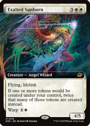 Exalted Sunborn (EOE-318) [Edge of Eternities] Foil MTG Single Wizards of the Coast