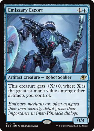 Emissary Escort (EOE-056) [Edge of Eternities] MTG Single Wizards of the Coast