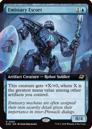 Emissary Escort (EOE-326) [Edge of Eternities] Foil MTG Single Wizards of the Coast