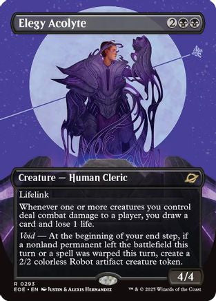 Elegy Acolyte (EOE-293) [Edge of Eternities] Foil MTG Single Wizards of the Coast