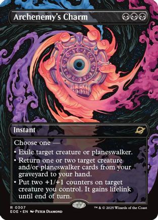 Archenemy's Charm (EOE-307) [Edge of Eternities] MTG Single Wizards of the Coast