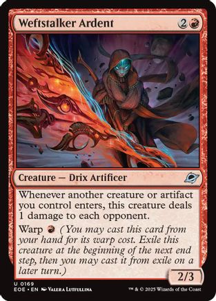 Weftstalker Ardent (EOE-169) [Edge of Eternities] MTG Single Wizards of the Coast