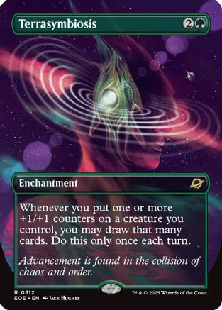 Terrasymbiosis (Borderless) (EOE-312) [Edge of Eternities] Foil MTG Single Wizards of the Coast