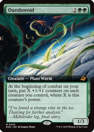Ouroboroid (Extended Art) (EOE-345) [Edge of Eternities] MTG Single Wizards of the Coast