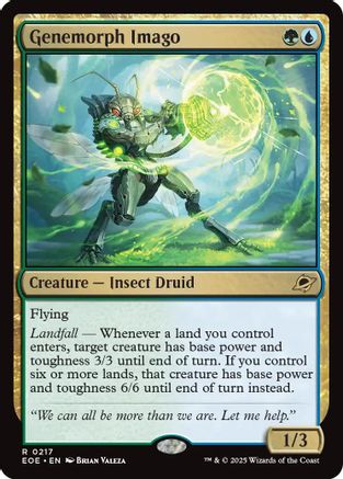 Genemorph Imago (EOE-217) [Edge of Eternities] MTG Single Wizards of the Coast